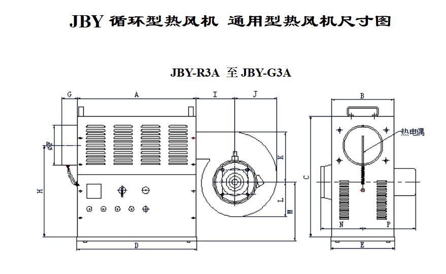 循环型/通用型热风机系列